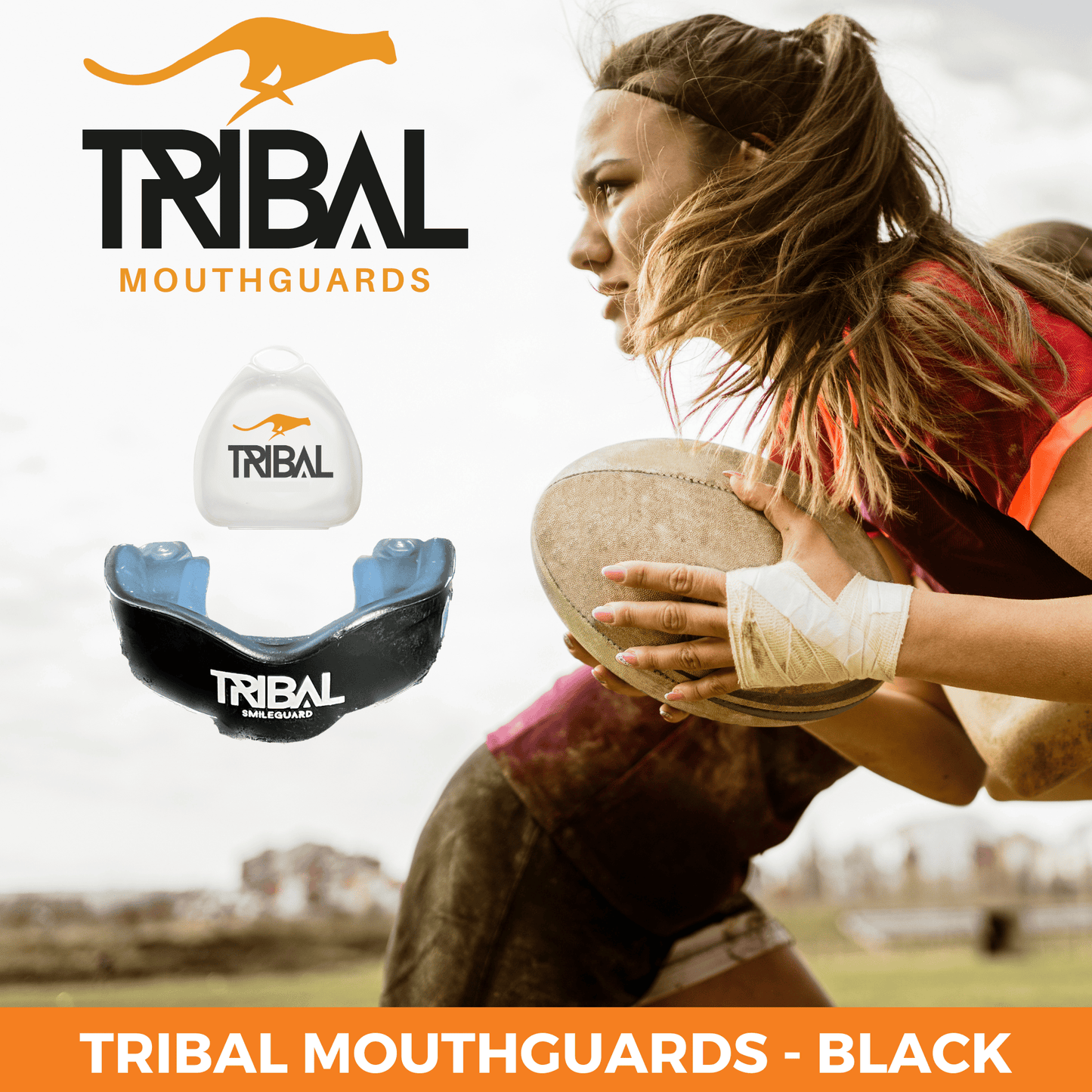 Gel Pro Sports Mouthguards by Tribal - Play it Safe - Tribal Sports Mouthguards Tribal sports mouthguards ruby Australia, wallabies, wallaroos, dental, mouth , teeth, injuries,  boil and bite, heat and fit, multiple colours, rugby, football cricked