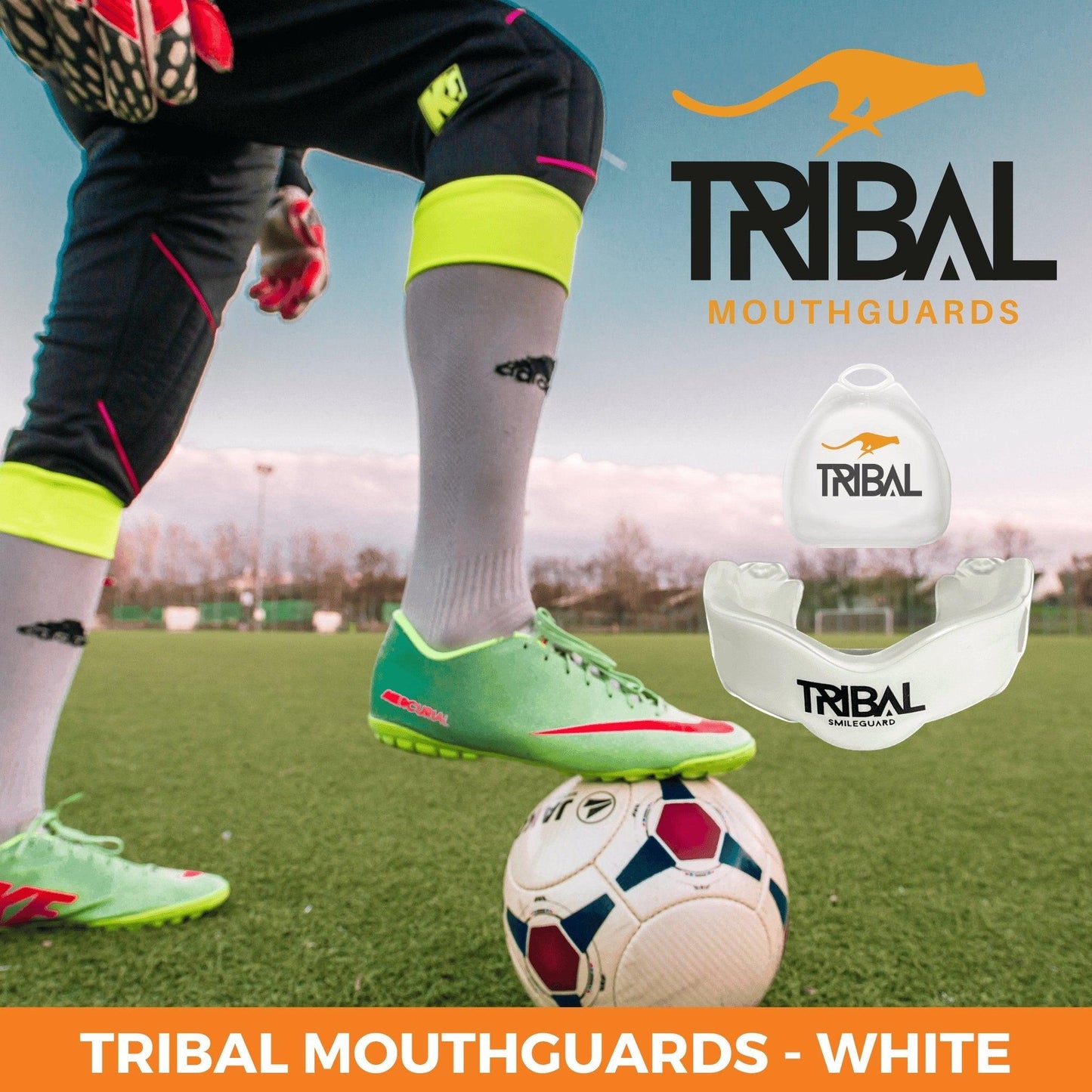 Gel Pro Sports Mouthguards by Tribal - Play it Safe - Tribal Sports Mouthguards Tribal sports mouthguards ruby Australia, wallabies, wallaroos, dental, mouth , teeth, injuries,  boil and bite, heat and fit, multiple colours, rugby, football cricked